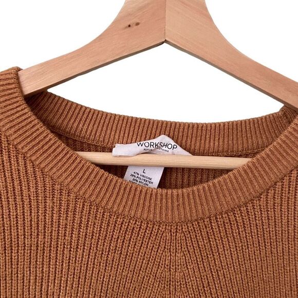 Workshop Republic Clothing Basic Crewneck Pullover Sweater in Size Large - Picture 7 of 8